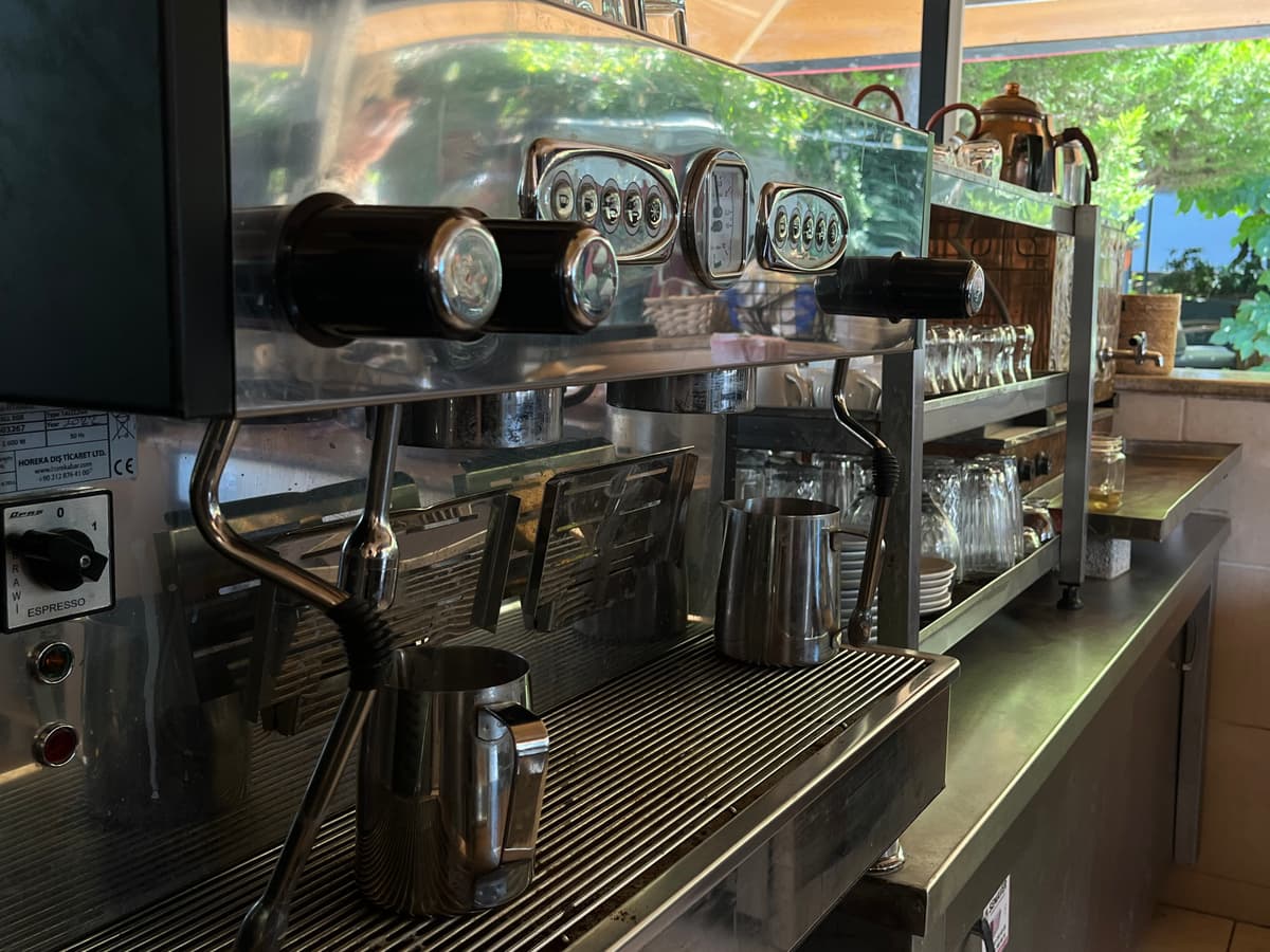 Özel Tasarım Espresso Makinemiz